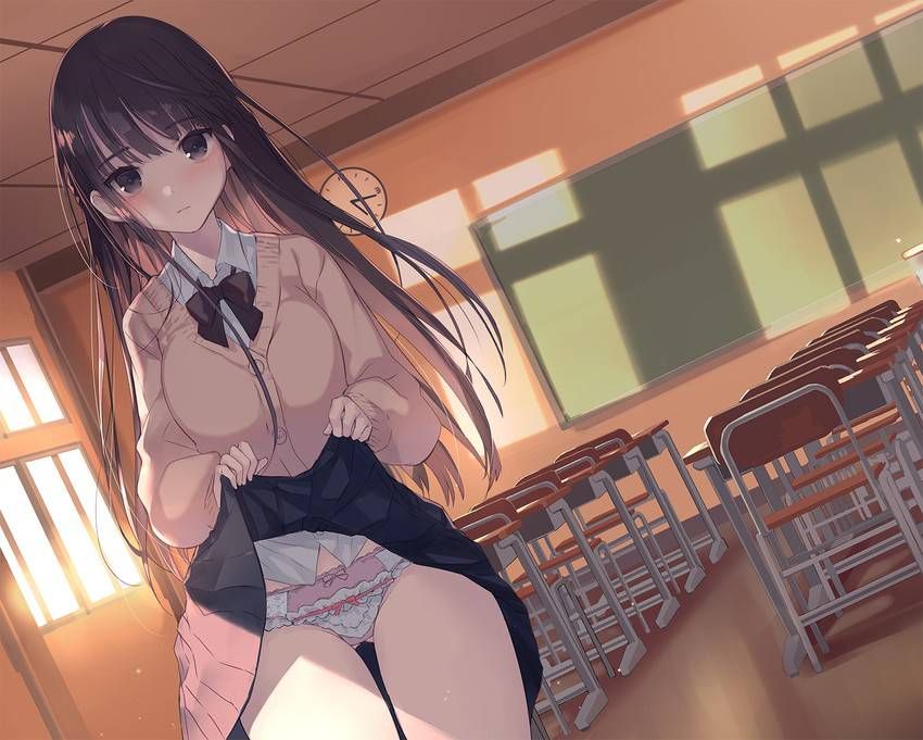 [Secondary] erotic image that was allowed only in the rear charge that high school girls show pants to up their skirts 5