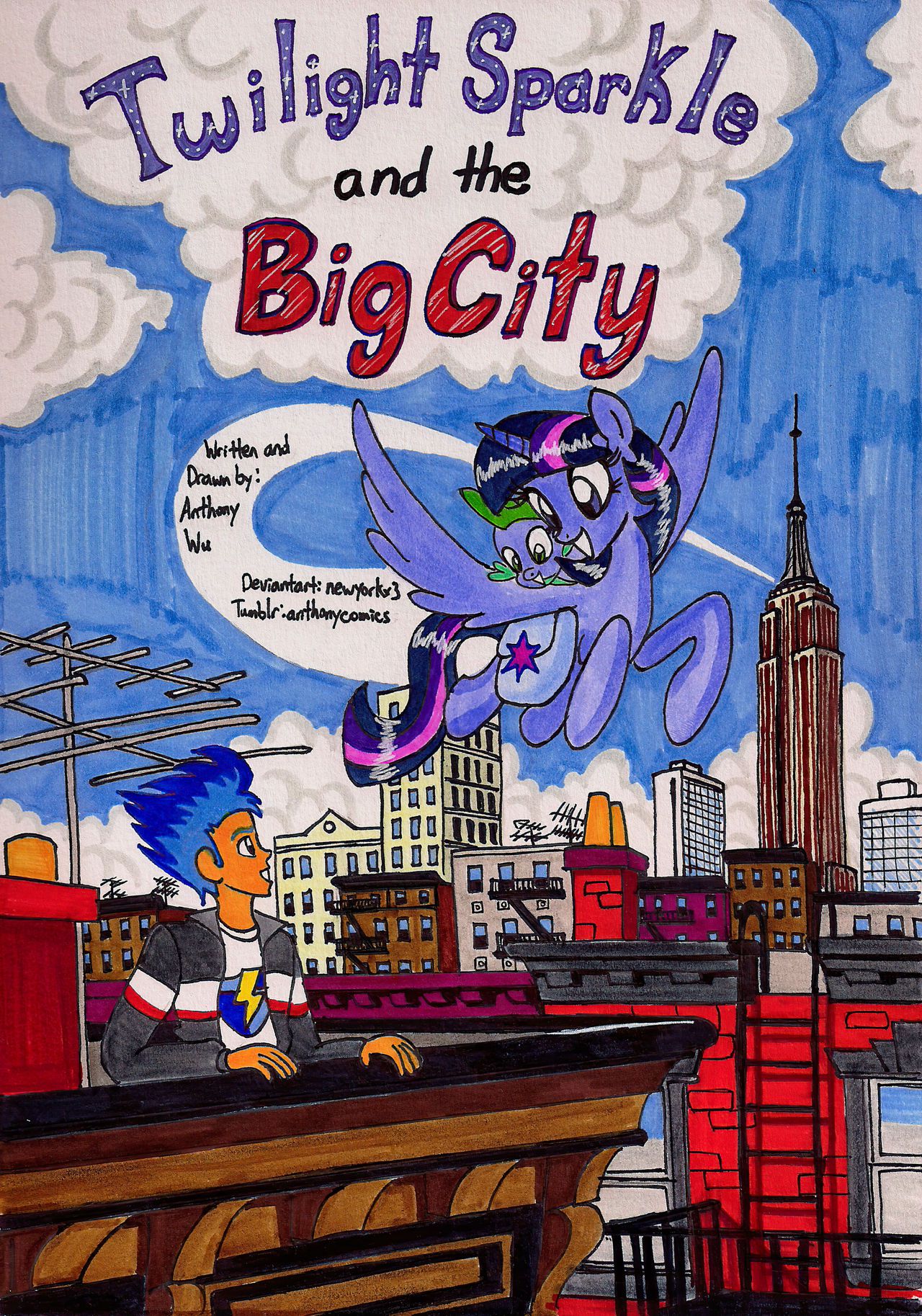 [newyorkx3] Twilight Sparkle and the Big City [MLP] (adjustment) 1