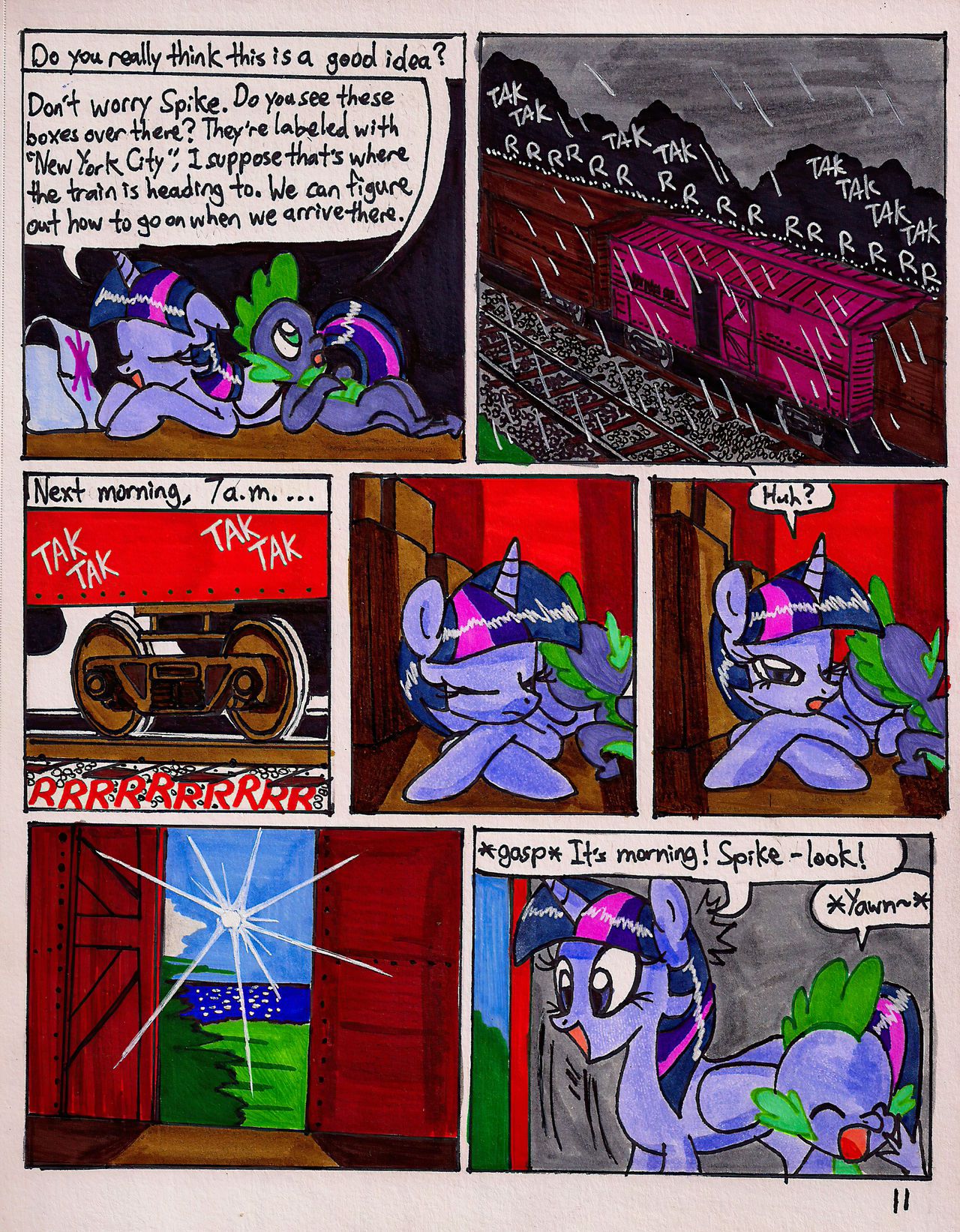 [newyorkx3] Twilight Sparkle and the Big City [MLP] (adjustment) 12