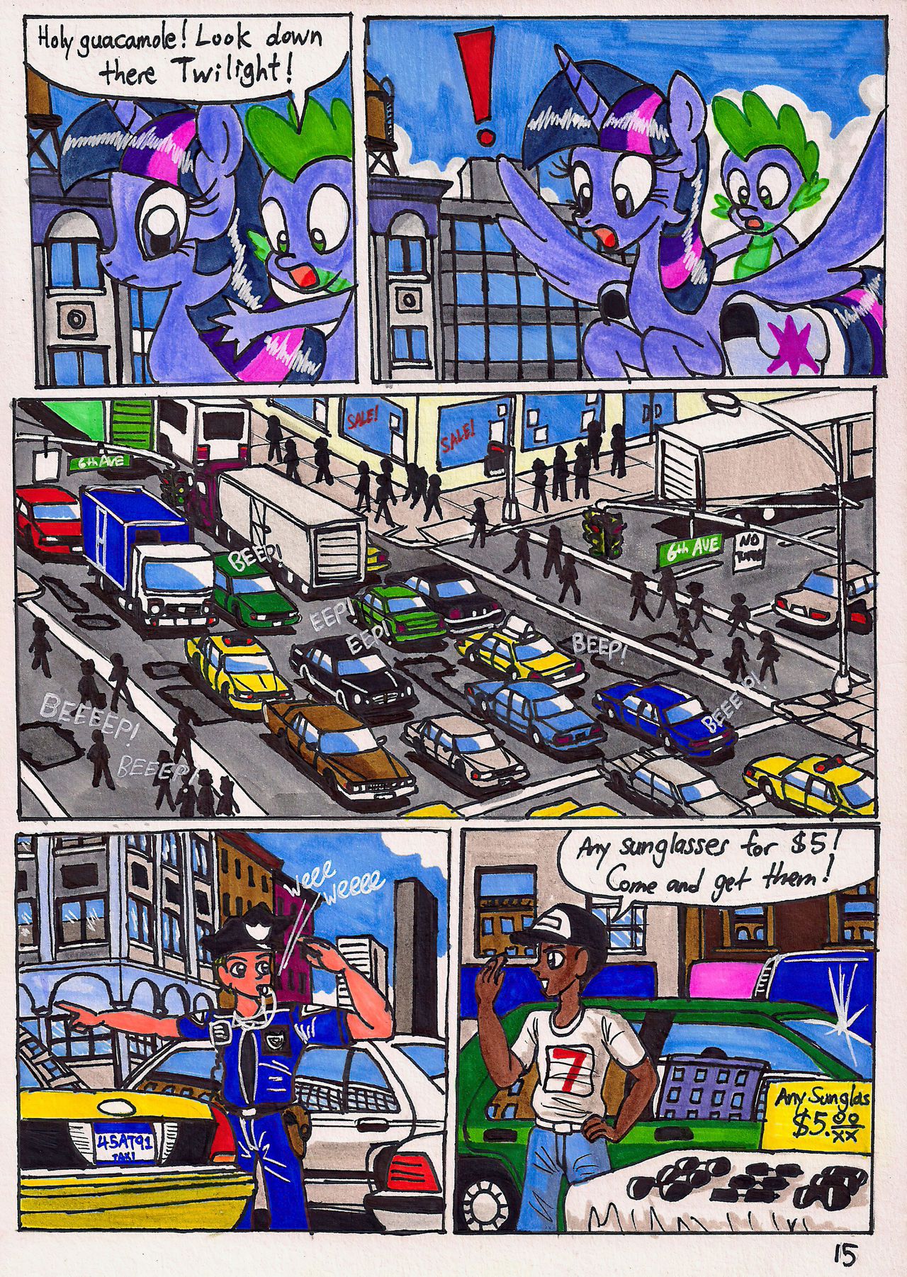 [newyorkx3] Twilight Sparkle and the Big City [MLP] (adjustment) 16