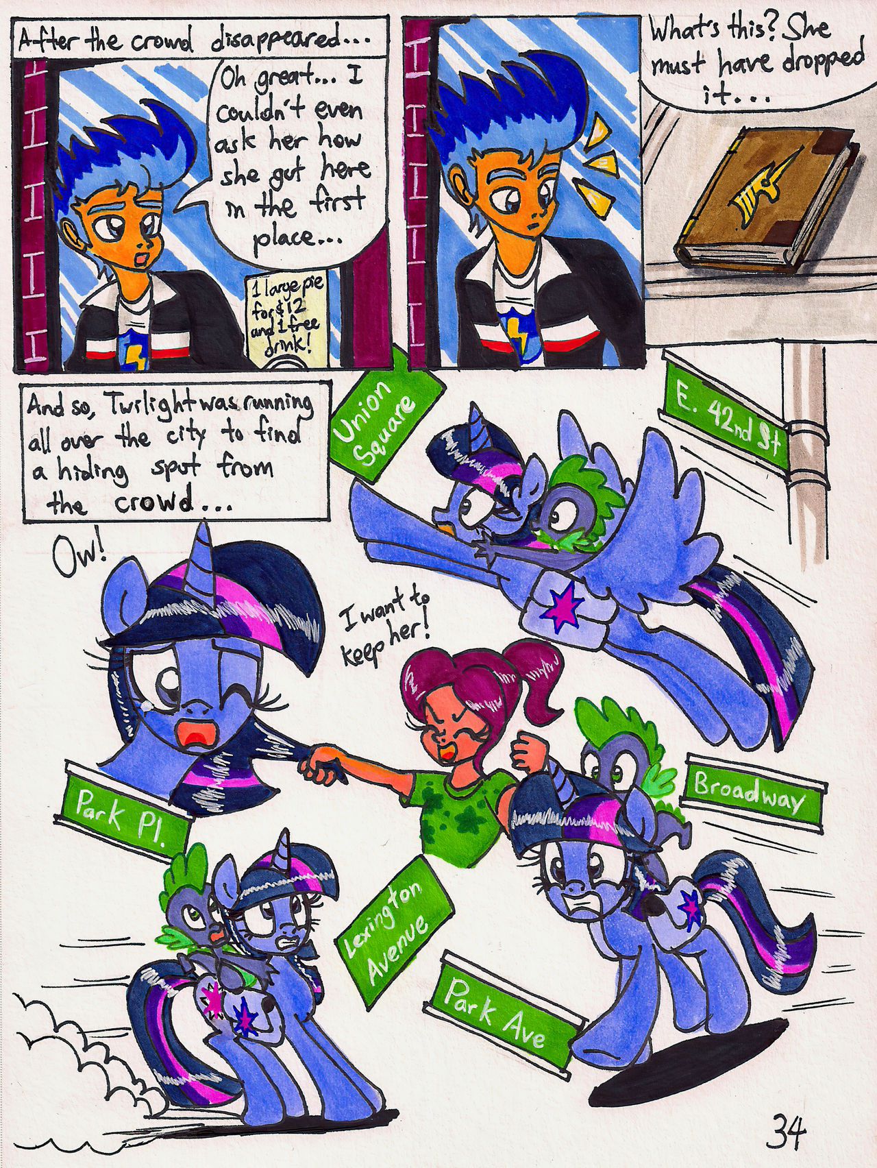 [newyorkx3] Twilight Sparkle and the Big City [MLP] (adjustment) 35