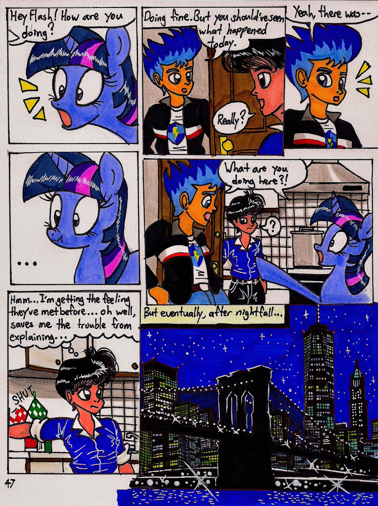 [newyorkx3] Twilight Sparkle and the Big City [MLP] (adjustment) 48