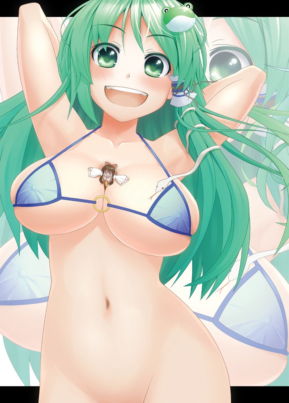 [Touhou Project] erotic image that seems to have the benefit of the present person Kamitofuya Sanae! Part 6 19