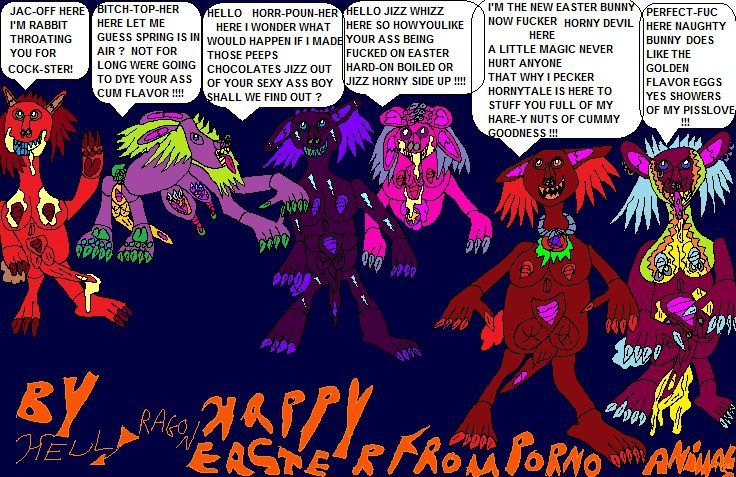 Porno Animals 2010 issues 7, 8, 9, and 10 plus a surprise cum filled Easter naughty shemale bunnies your goona love later! english 1