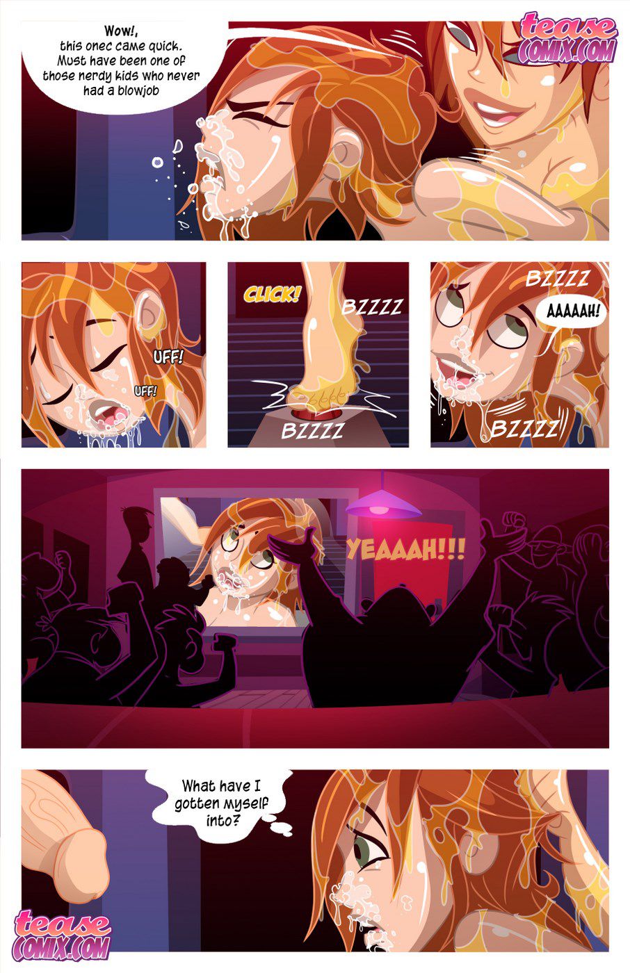 [Tease Comix] Cheer Fight (Kim Possible) 34