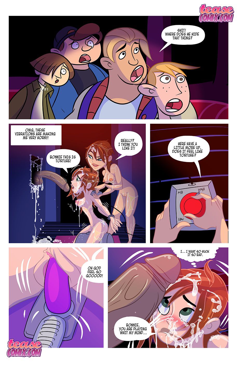 [Tease Comix] Cheer Fight (Kim Possible) 53