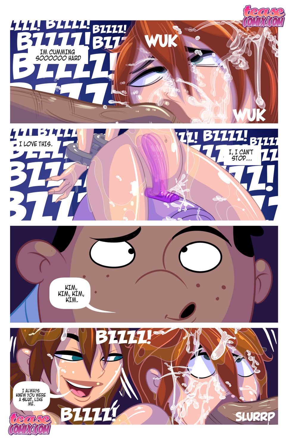 [Tease Comix] Cheer Fight (Kim Possible) 56