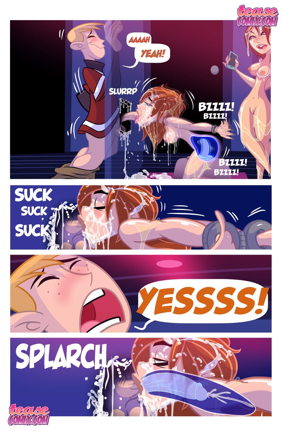 [Tease Comix] Cheer Fight (Kim Possible) 60