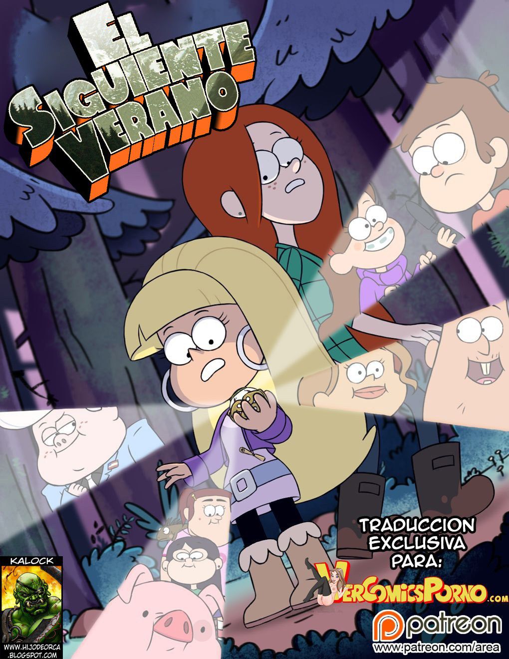 [Area] Next Summer | El Siguiente Verano (Gravity Falls) [Spanish] [VerComicsPorno, kalock] [Ongoing] 1