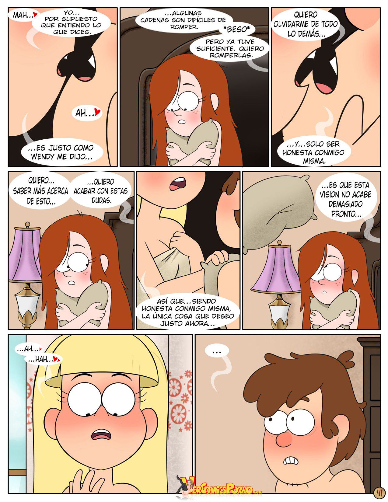 [Area] Next Summer | El Siguiente Verano (Gravity Falls) [Spanish] [VerComicsPorno, kalock] [Ongoing] 41