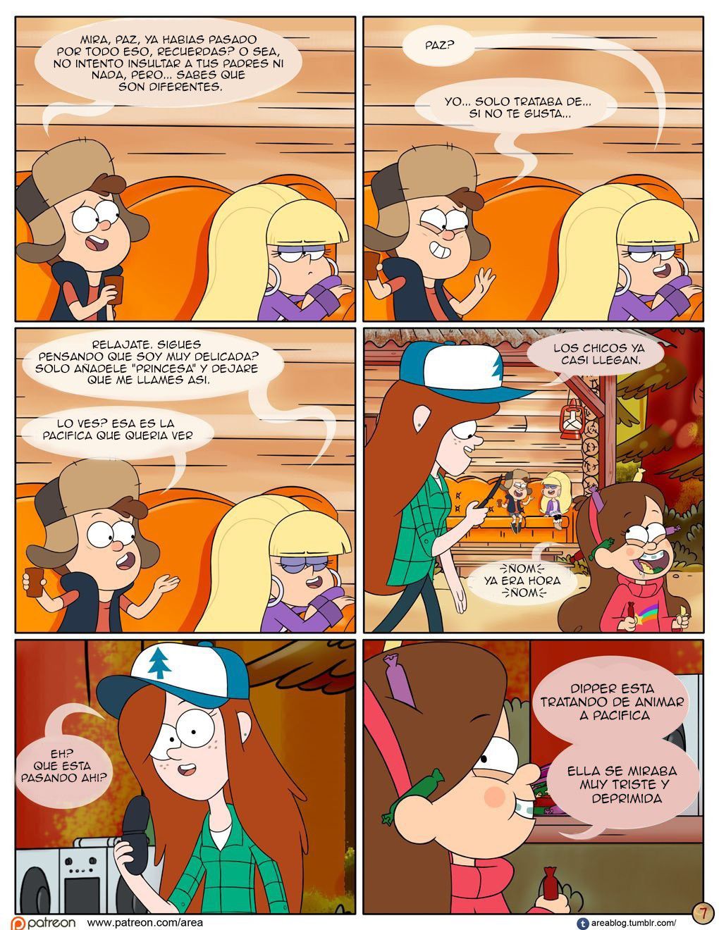 [Area] Next Summer | El Siguiente Verano (Gravity Falls) [Spanish] [VerComicsPorno, kalock] [Ongoing] 8