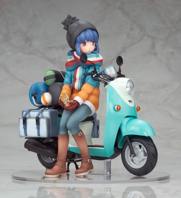Yuru Camp Rin Shima with Scooter - Figure ゆるキャン△ 志摩リン with スクータ - Figure 1