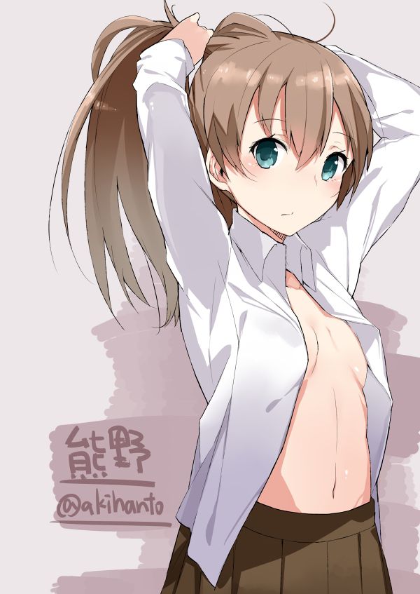 [Secondary] erotic image summary of the hairstyle number one [ponytail girl] that best match the summer clothes 43