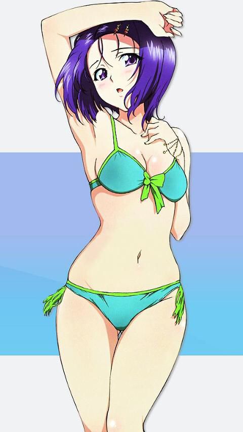 [With image] ToLove's Sairenji Haruna's Swimsuit Is Too Echiechi www www 1