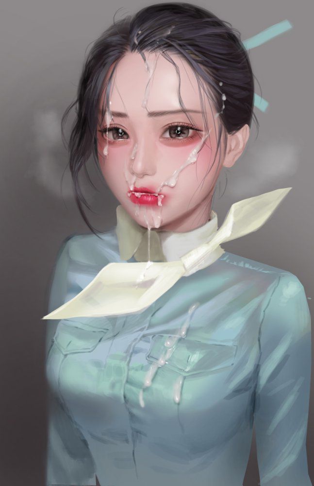 【Secondary】Images of girls who have been ejaculated and shot in the face 【Elo】 6