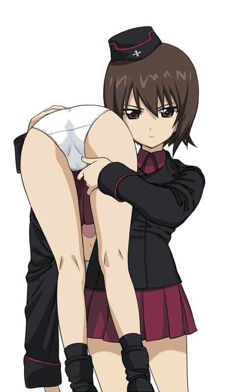 I collected erotic images of Girls &amp; Panzer! 2