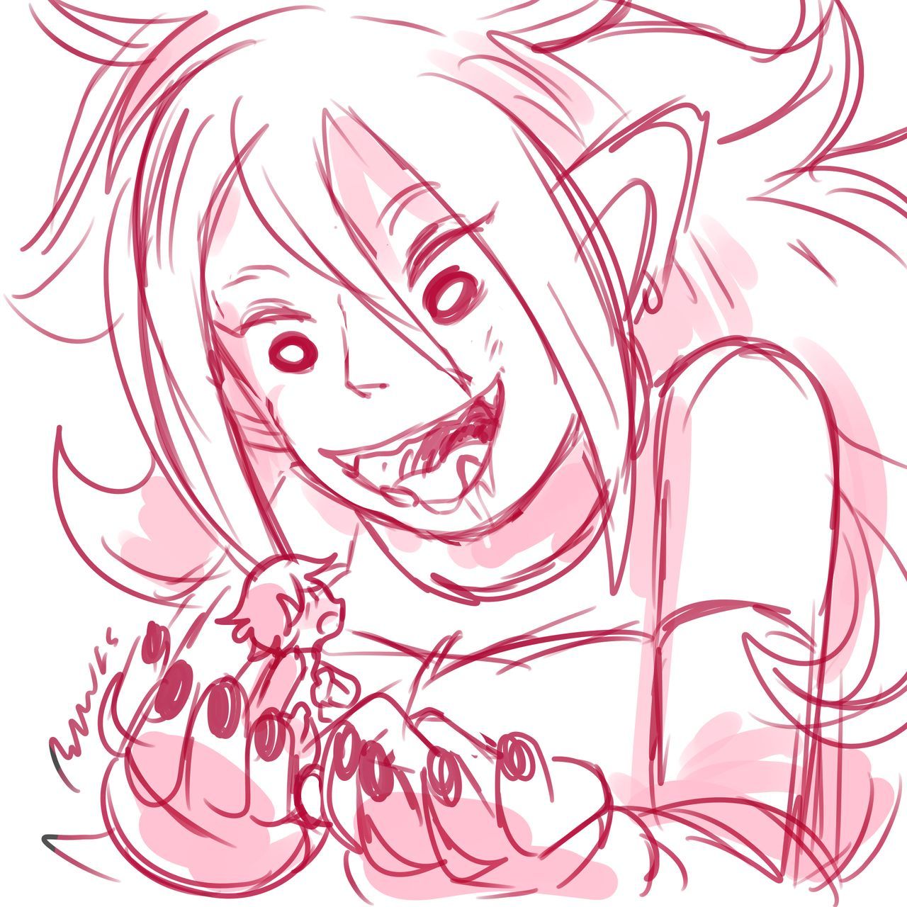 [rururururus]Android 21 vore sketch 3