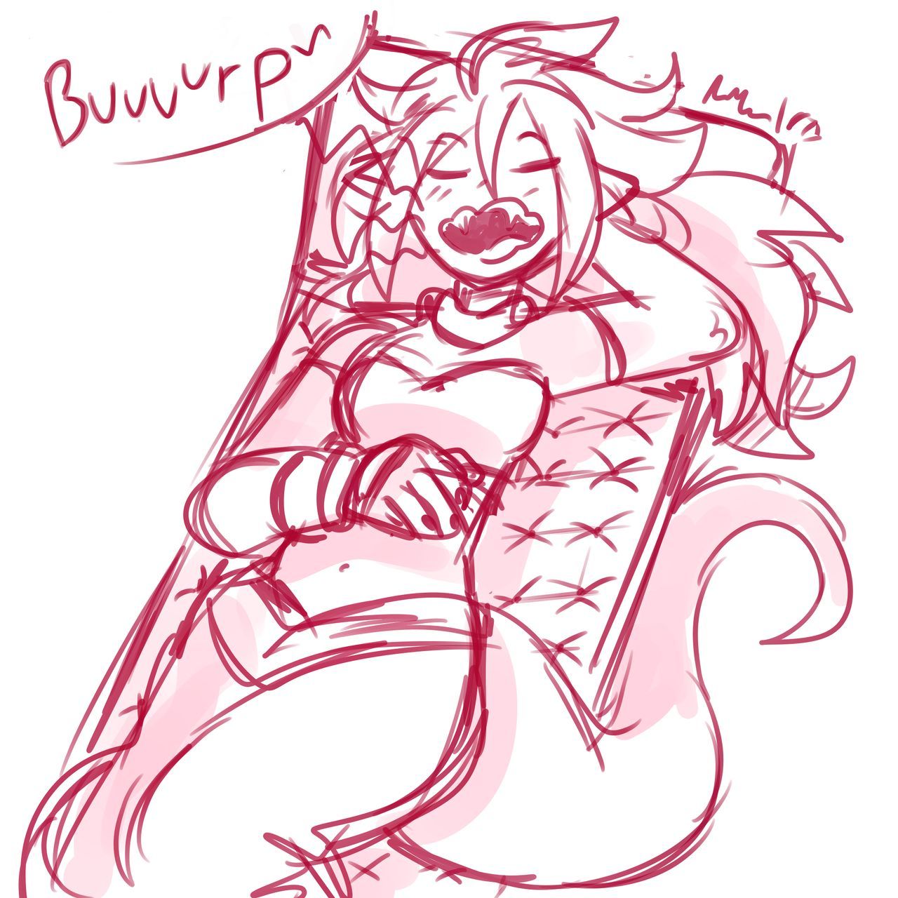 [rururururus]Android 21 vore sketch 6