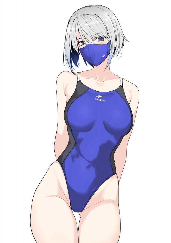 I'm going to put erotic cute image of the swimming swimsuit! 15