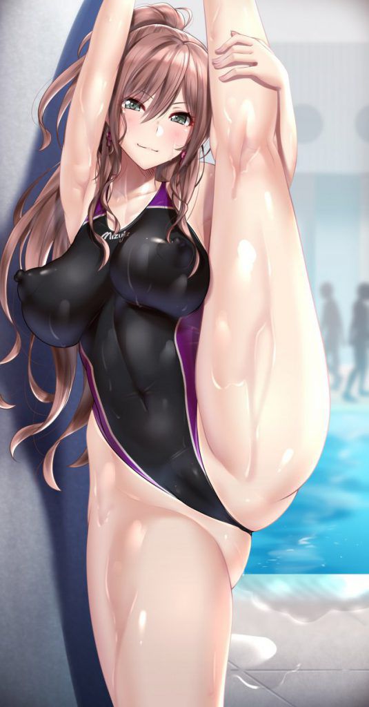 I'm going to put erotic cute image of the swimming swimsuit! 20