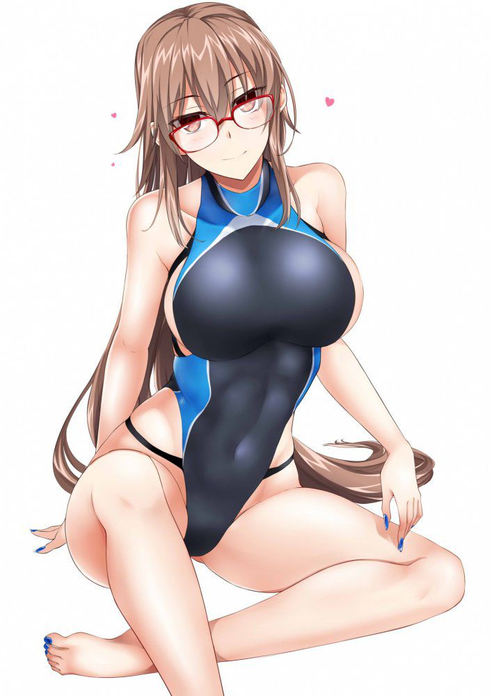 I'm going to put erotic cute image of the swimming swimsuit! 3