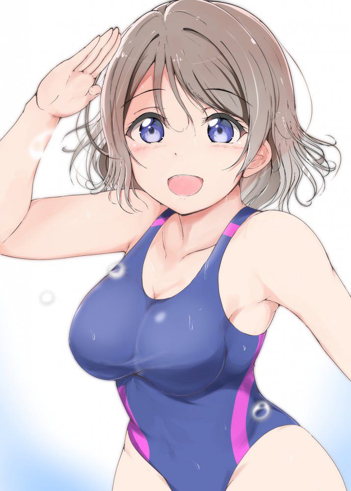 I'm going to put erotic cute image of the swimming swimsuit! 4