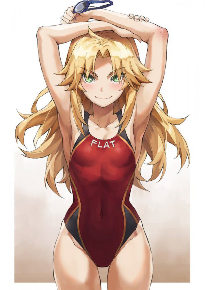 I'm going to put erotic cute image of the swimming swimsuit! 6