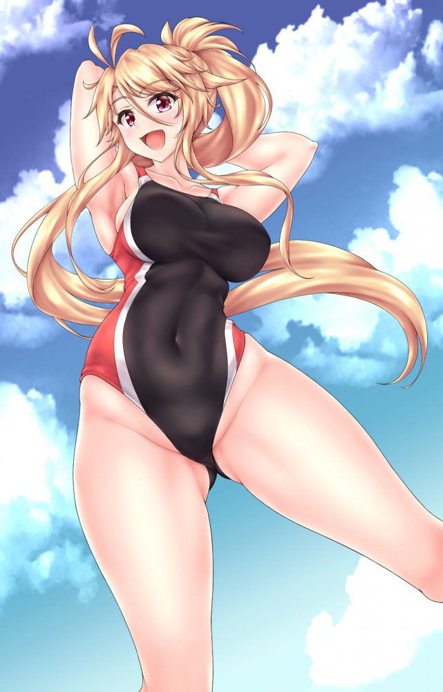 I'm going to put erotic cute image of the swimming swimsuit! 8