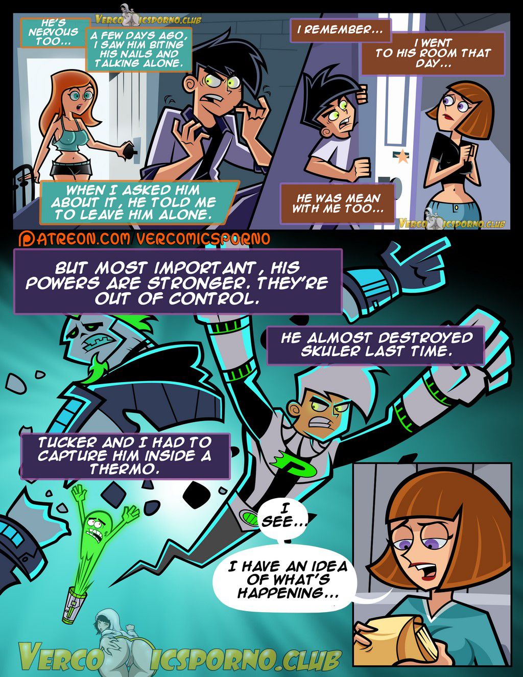 Danny Phantom: Ghost Puberty - [Milky Bunny] - [Kalock] - [VCP] - Ongoing 5