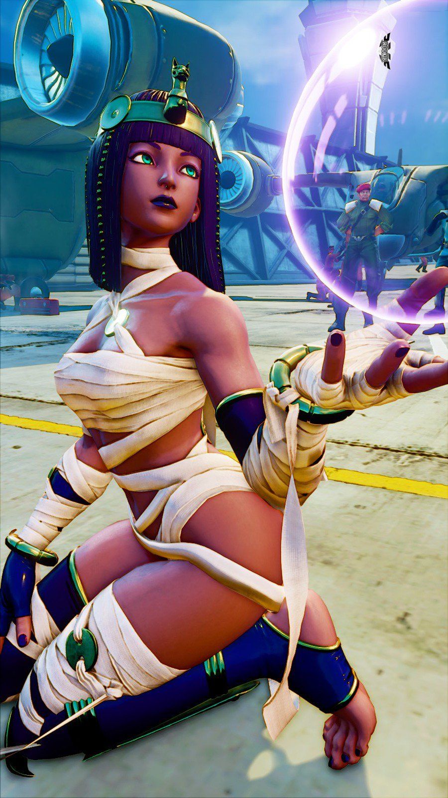 [Image] Menat-chan erotic too wwwwww of street fighter 5 8