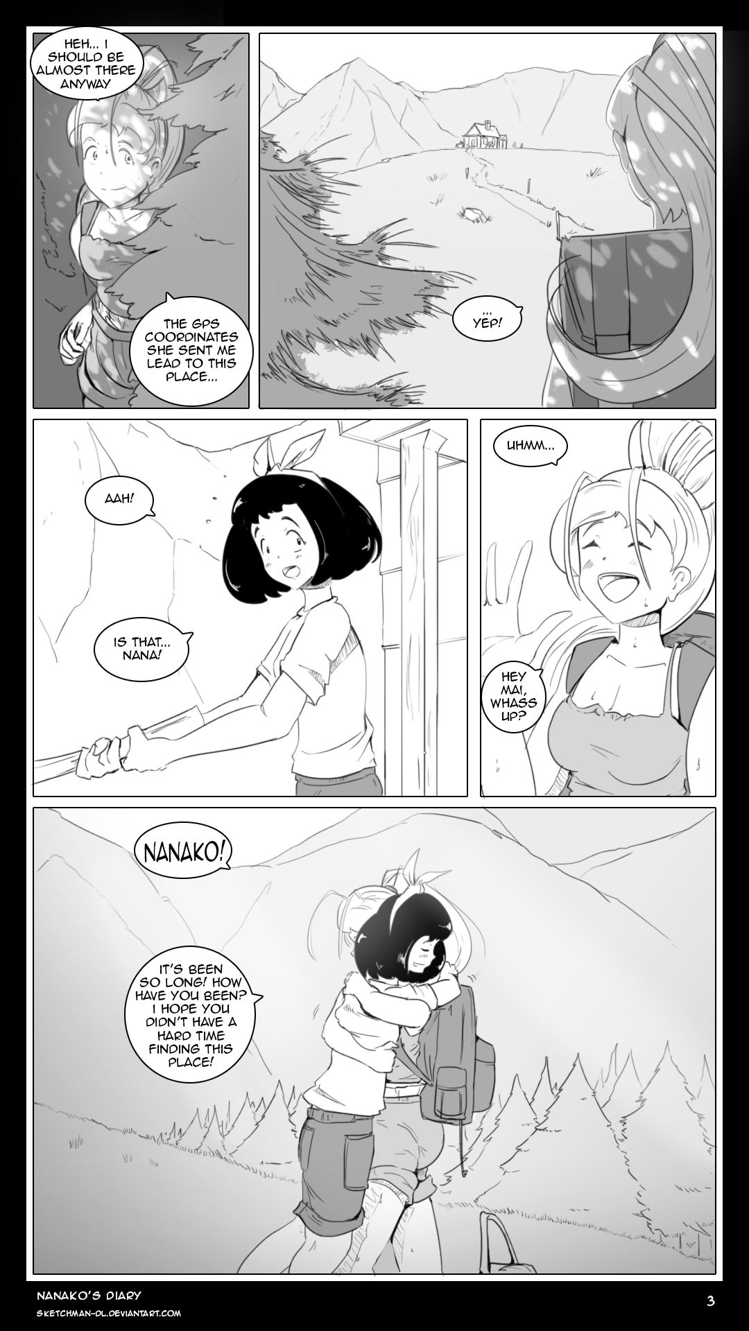 [Sketch Man] Nanako's Diary (ongoing) 3