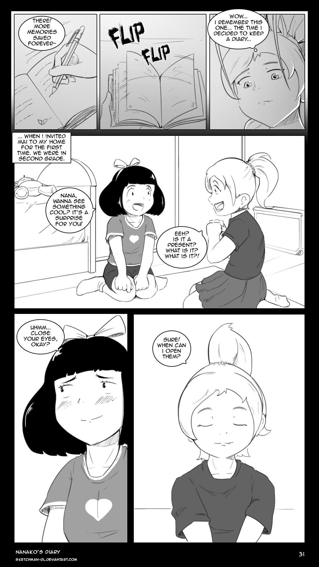 [Sketch Man] Nanako's Diary (ongoing) 31