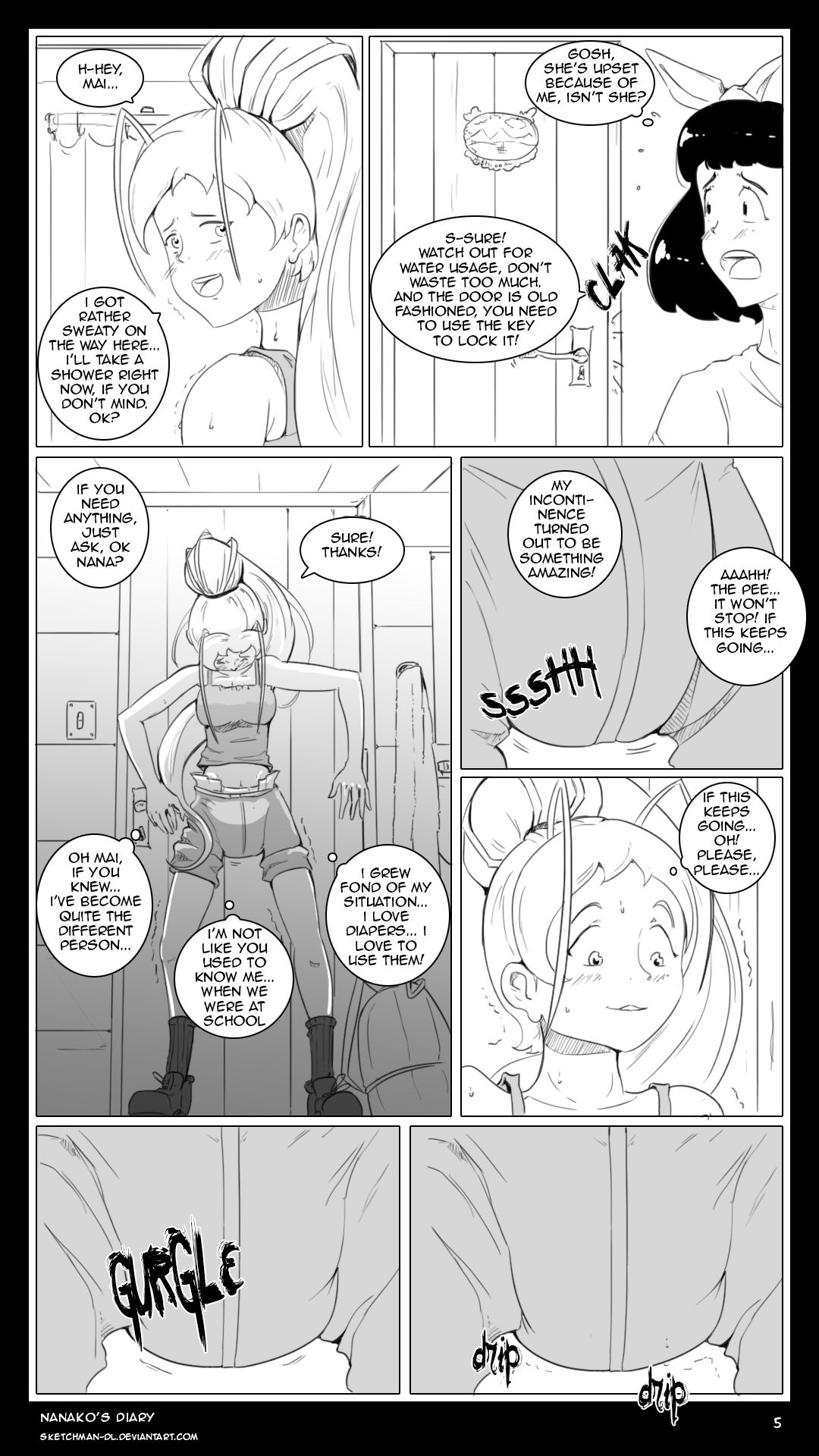 [Sketch Man] Nanako's Diary (ongoing) 5