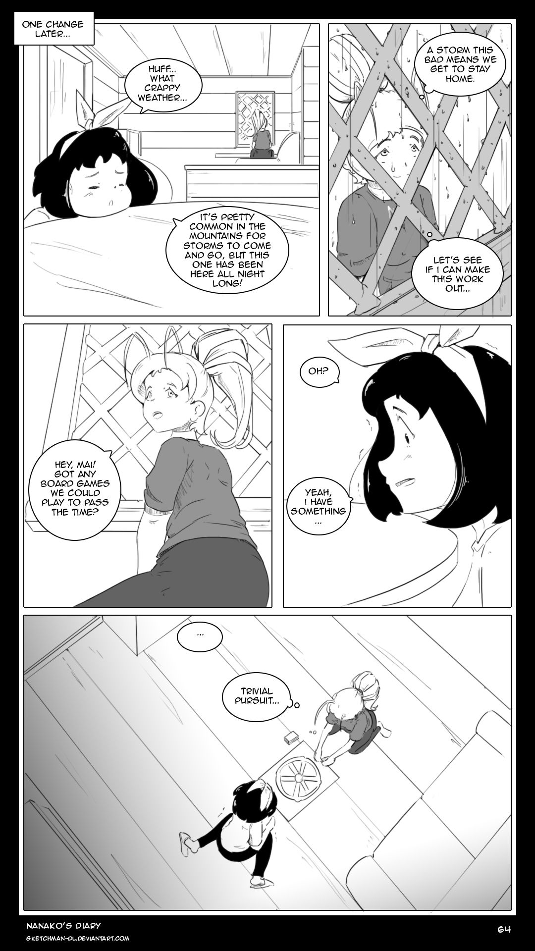 [Sketch Man] Nanako's Diary (ongoing) 64