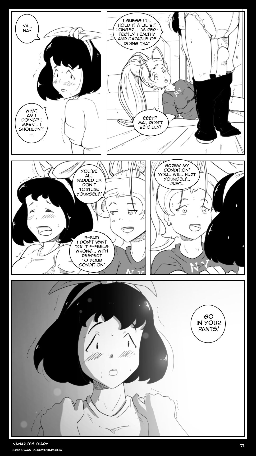 [Sketch Man] Nanako's Diary (ongoing) 71