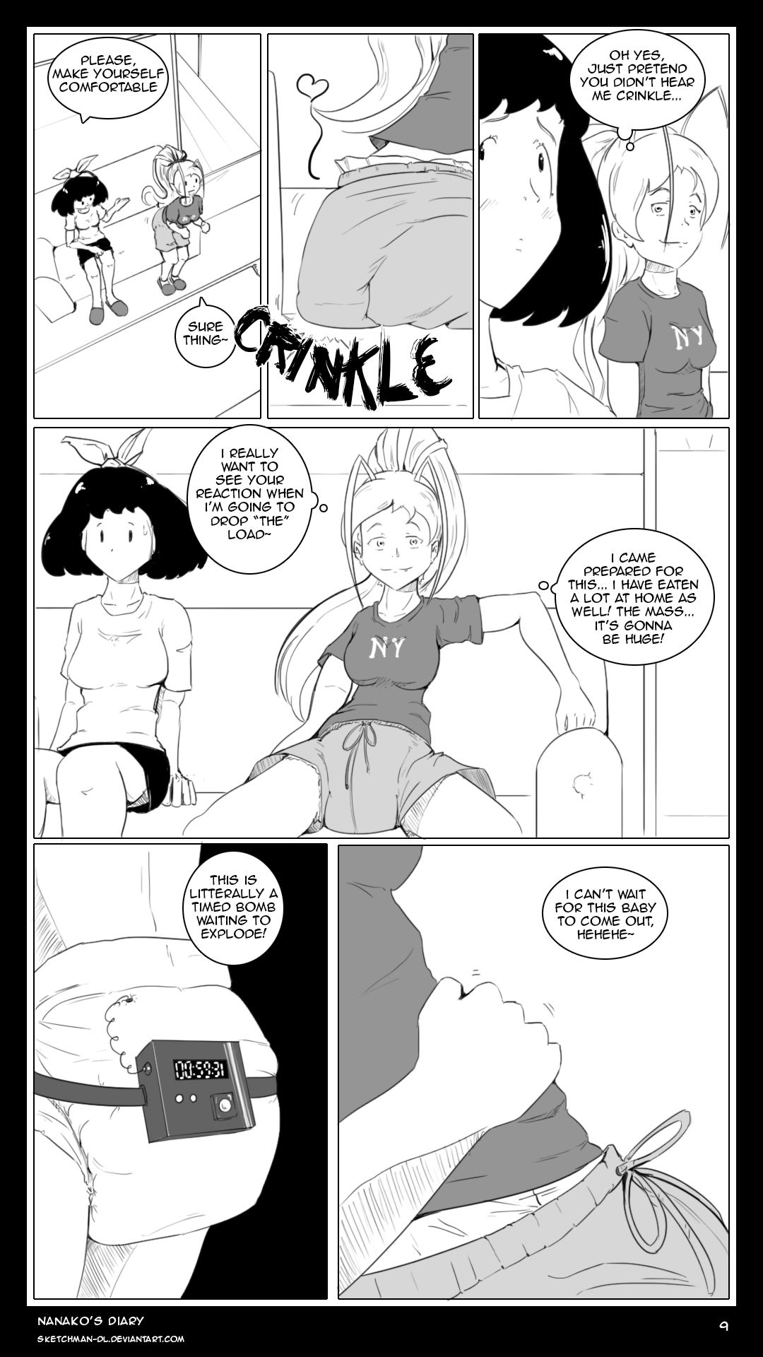 [Sketch Man] Nanako's Diary (ongoing) 9