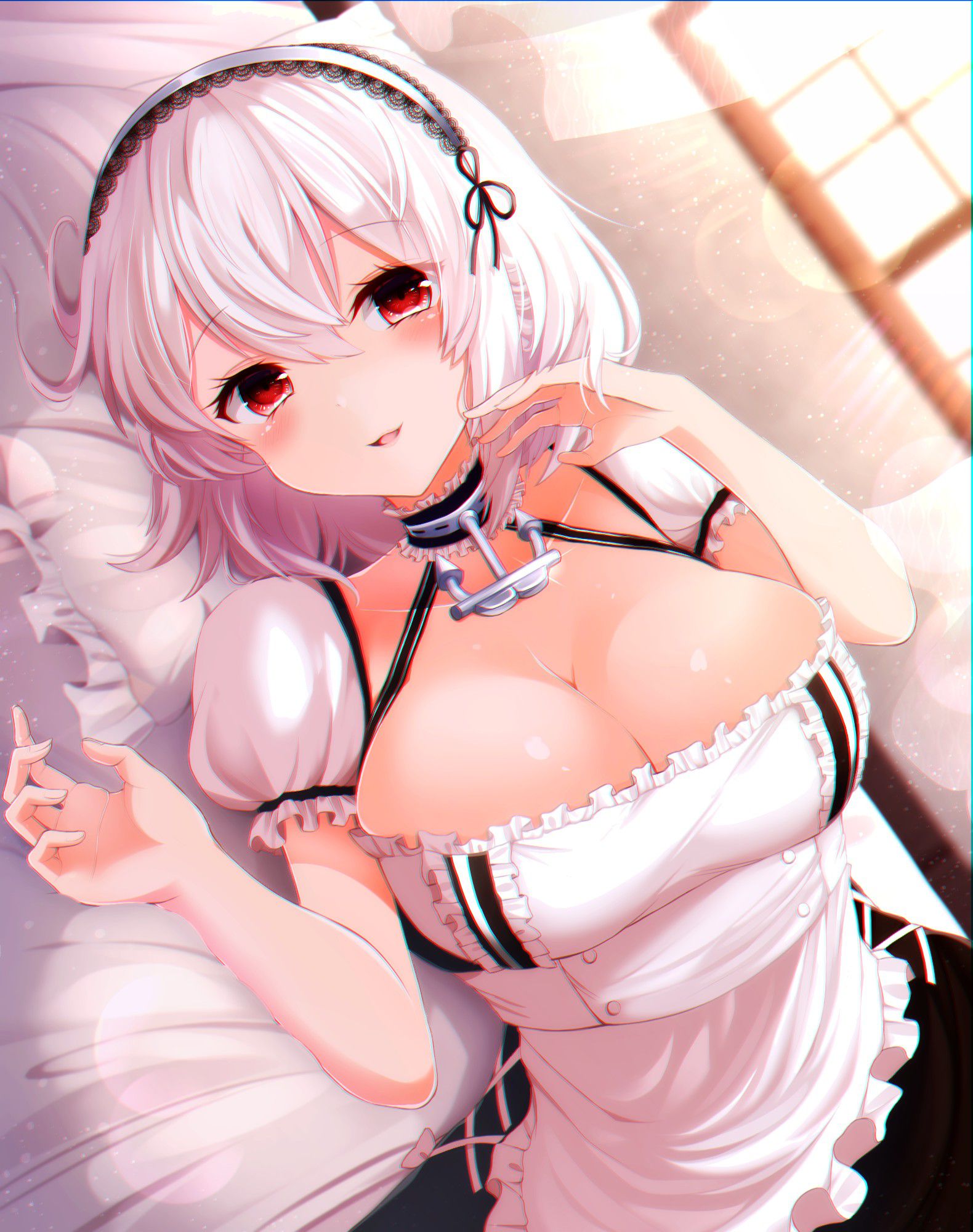 Erotic image of the two-dimensional maid who seems to happen rather another place unevenly if it is woken up in the morning by such a maid 10