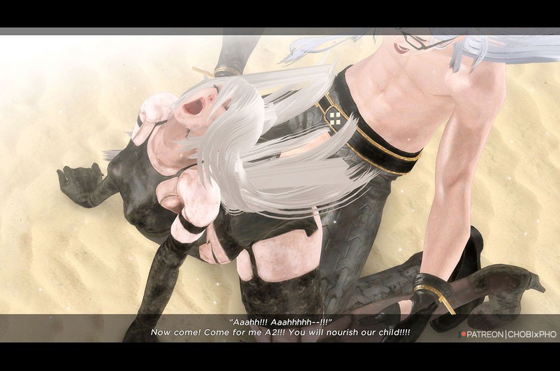 NIER: AUTOMATA / THE GARDEN OF EDEN (2B x A2 x ADAM x EVE) [CHOBIxPHO] ニーア オートマタ 21