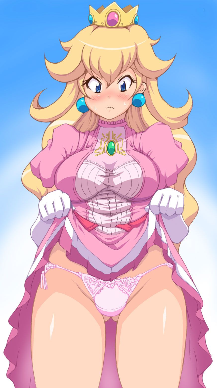 [Secondary] erotic image of the rare Princess Peach that is abducted willingly every time the violent sex of Bowser is not forgotten 62
