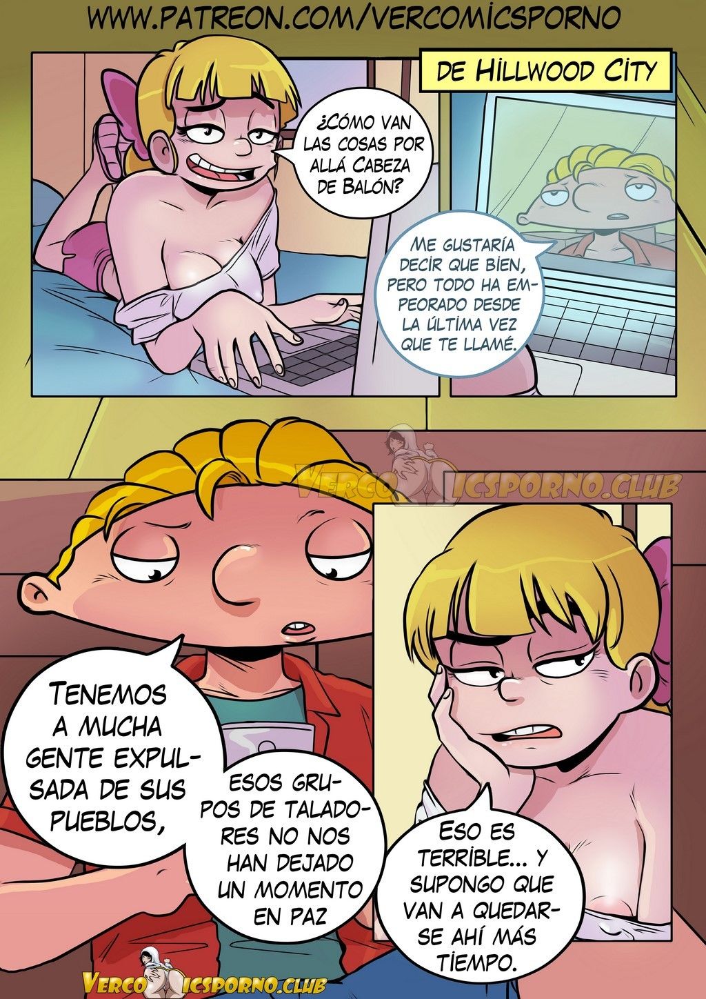 Hey Helga: Amor entre amigas - [Hey Arnold!] - [Ero-Mantic] - [VCP] 2