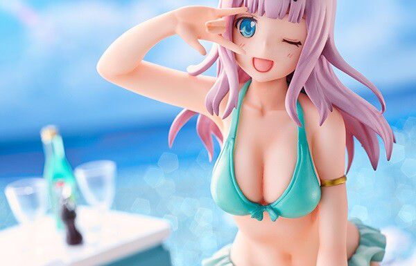 [Kaguya-sama wants to tell] Fujiwara Chika's erotic muchimuchi swimsuit erotic figure 1