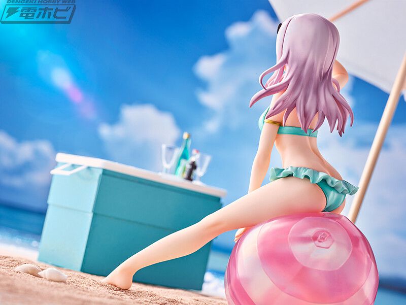 [Kaguya-sama wants to tell] Fujiwara Chika's erotic muchimuchi swimsuit erotic figure 10