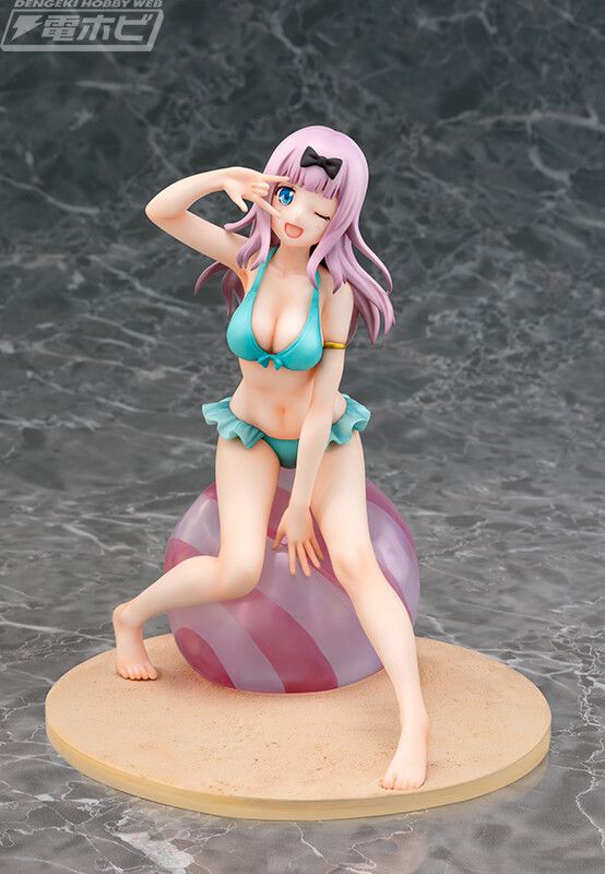 [Kaguya-sama wants to tell] Fujiwara Chika's erotic muchimuchi swimsuit erotic figure 3