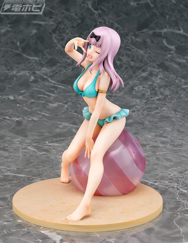 [Kaguya-sama wants to tell] Fujiwara Chika's erotic muchimuchi swimsuit erotic figure 4