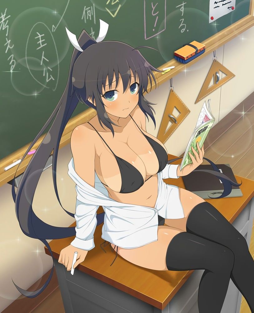 [Image large amount] lose www www if you scratch from scratching with the most erotic illustrations in Senran Kagura 26