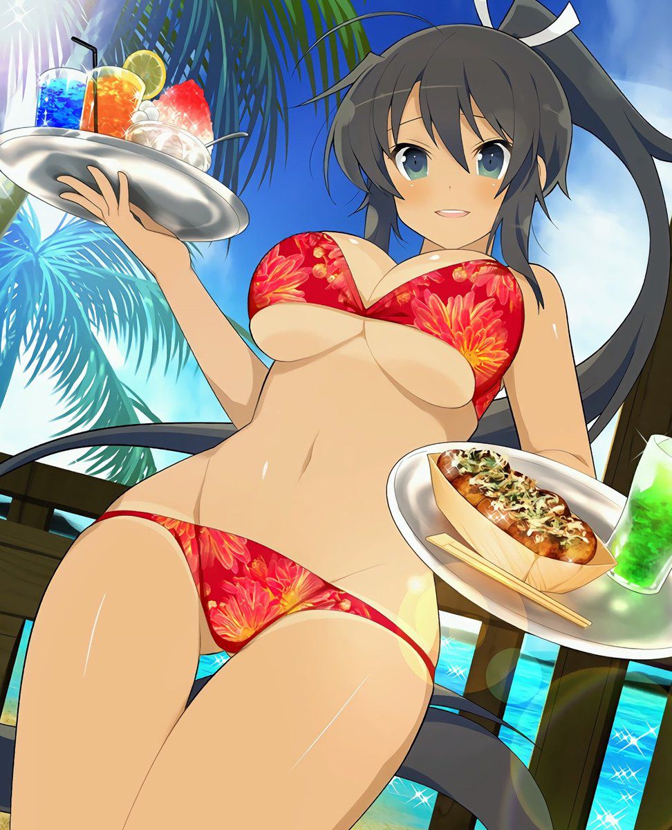 [Image large amount] lose www www if you scratch from scratching with the most erotic illustrations in Senran Kagura 60