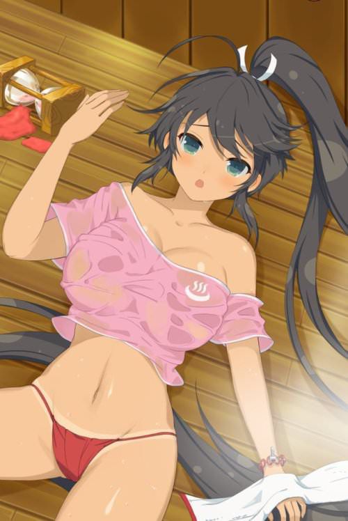 [Image large amount] lose www www if you scratch from scratching with the most erotic illustrations in Senran Kagura 65