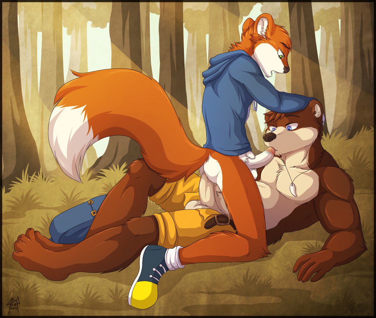 [furryratchet] Banjoo and Conker 8