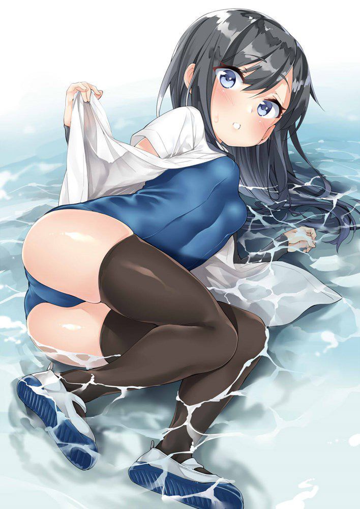 Let's cool off by looking at the two-dimensional erotic image of the suksui girl on such a hot day! 10