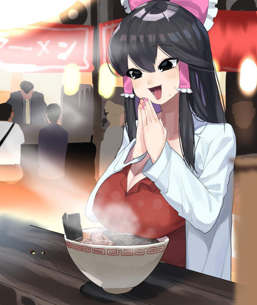 [It's good because it's like this] Secondary image of a girl eating simple ramen 29